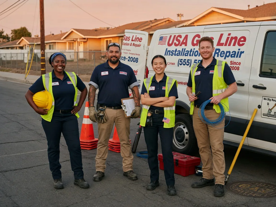 Gas Line Installation company in Smithton, IL